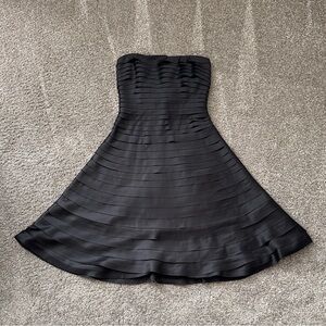 Adrianna Papell Black A-Line Skirt